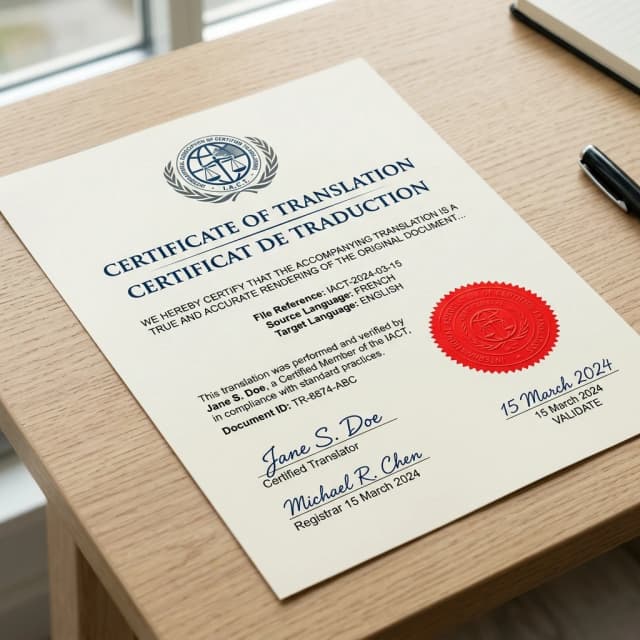 Official Hermes Certified Translation Stamp